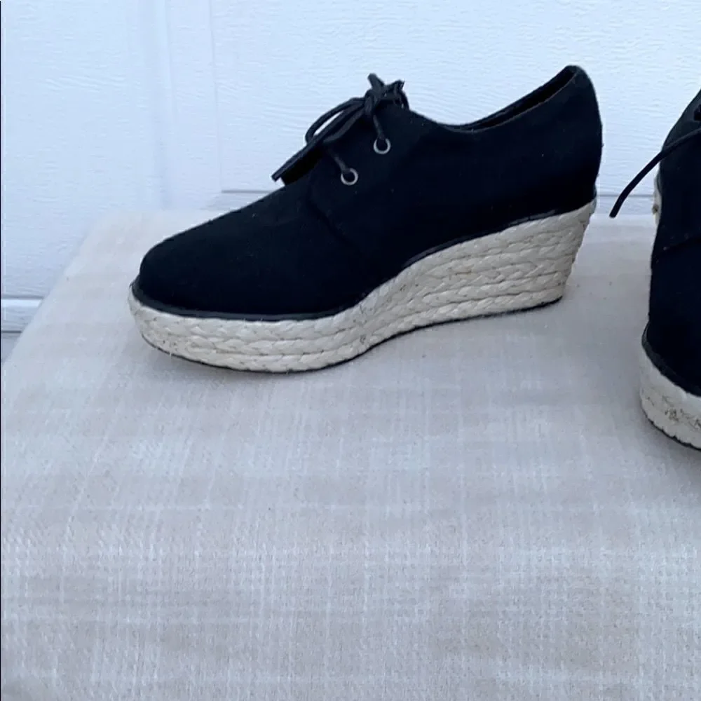 COPY - Shoemint Color block Platform Espadrille